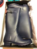 Cotswold Sandringham Navy Wellington Boots, Size: 8, RRP: £30.00. Collection Strictly 09:30 to 18:30