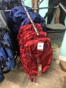 4no. Vango Red 25Lt Rucksack RRP: £25.00, 3no. Vango Trail 35Ltr RRP: £30.00. Collection Strictly