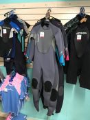 7no. Various Wetsuits Comprising; Circle one Faze Kids Wetsuit XXL, Circleone Faze 3 Size: 14,