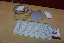 Apple Mouse, Keyboard and Charger as Illustrated . Collection Strictly 09:30 to 18:30 - Wednesday 20