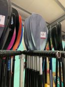 7no. Total Option Paddles, 215cm. Collection Strictly 09:30 to 18:30 - Wednesday 20 February 2019