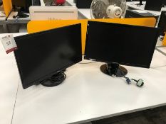 Benq and Samsung Computer Monitors