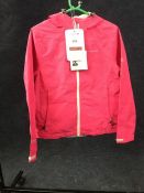 Craghoppers Terrain Lite Shell Jacket - Bright Pink. Size 10. RRP £70.00