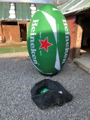 Heineken Inflatable Rugby Ball as Lotted with Stor