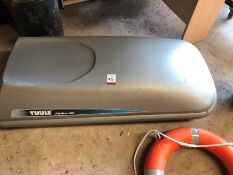 Thule Car Roof Carry Box as Lotted