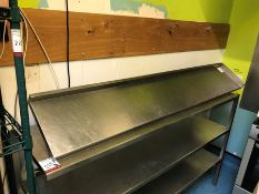 Stainless Steel Shelf as Lotted