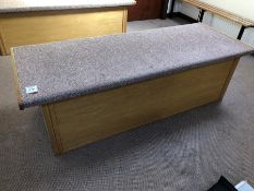 Bench Seat with Carpet Top 2000 x 760 x 600mm as L