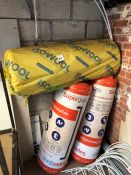 3no. Rolls of Loft Insulation as Lotted.