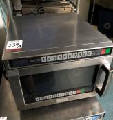 Stainless Steel Commercial Microwave