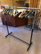 Mobile Clothes Stand with Hangers