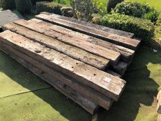 20no. Railway Sleepers as Lotted