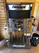 Cleveland Golf Club Retails Stand as Lotted. Clubs & contents not included
