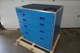 Chest of Drawers Storage Unit 1050 x 1000 x 700mm as Lotted