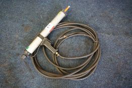 Pneumatic Applicator Mitt Gun with Hose. (Lot Located in The Auction Centre, Abertillerty.
