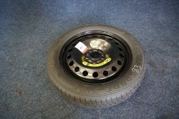 Unused Maxxis T155/70R17 Space Saver Spare Tyre. (Lot Located in The Auction Centre, Abertillerty.