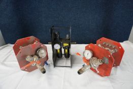 3no. Various Air Regulating Terminals as Lotted. (Lot Located in The Auction Centre, Abertillerty.