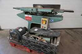 Birmingham Midsaw Co. Belt Driven Cross Cut Saw. HSE Non-Compliant Sold as Spares and Repairs Only
