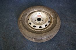 Roadtrek RY55 205/65R16C Tyre and Wheel. (Lot Located in The Auction Centre, Abertillerty.