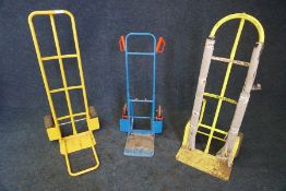3no. Sack Trucks . (Lot Located in The Auction Centre, Abertillerty. Collection 09:30 to 15:30 Mon