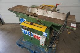 Charnwood Planer. HSE Non-Compliant Sold as Spares and Repairs Only