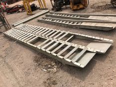 2no. Vehicle Ramps as Lotted, 4600 x 500mm Per Unit. There is no VAT on the hammer price of this