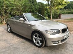 2008 BMW 120i SE CONVERTIBLE SE, 6-speed, efficient dynamics, current owner for 5.5 years, full