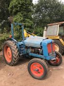 1954 Fordson Major Tractor, Registration: 285 YUW. There is no VAT on the hammer price of this Lot