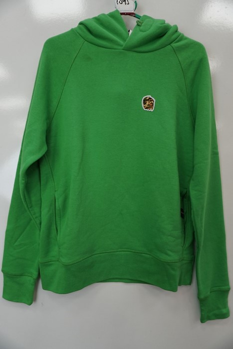 Forty Clothing Green Floyd Sweat Hoodie, Size: M, RRP: £85.00, Please ...