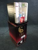 Ex-Demo Refurbished Rheavendors Cino Group XS Grande Hot Drinks Vending Machine, with 10 Different