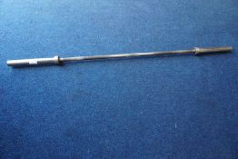 7' Weightlifting Bar as Lotted please Note: Collection is the responsibility of the purchaser,