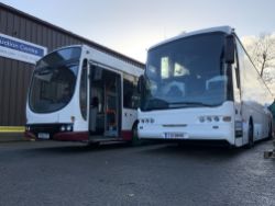 Unreserved Online Auction - 2006 Neoplan Euroliner Coach and 2009 Volvo B7RLE Service Bus