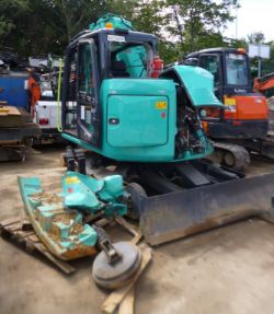 Unreserved Online Auction - Salvage 2019 Kobelco SK85SR-3E Excavator