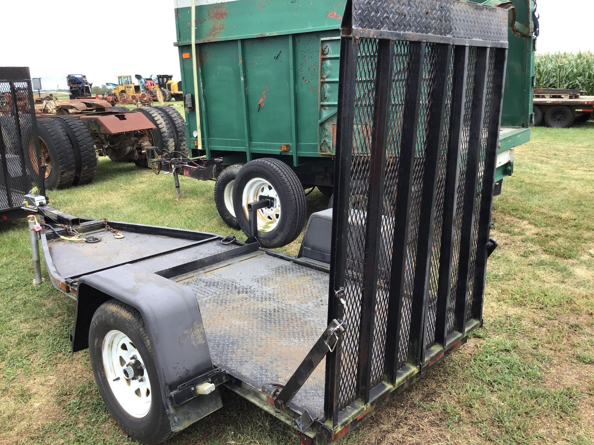 52"" X 11' SINGLE AXLE TRAILER - Image 3 of 3