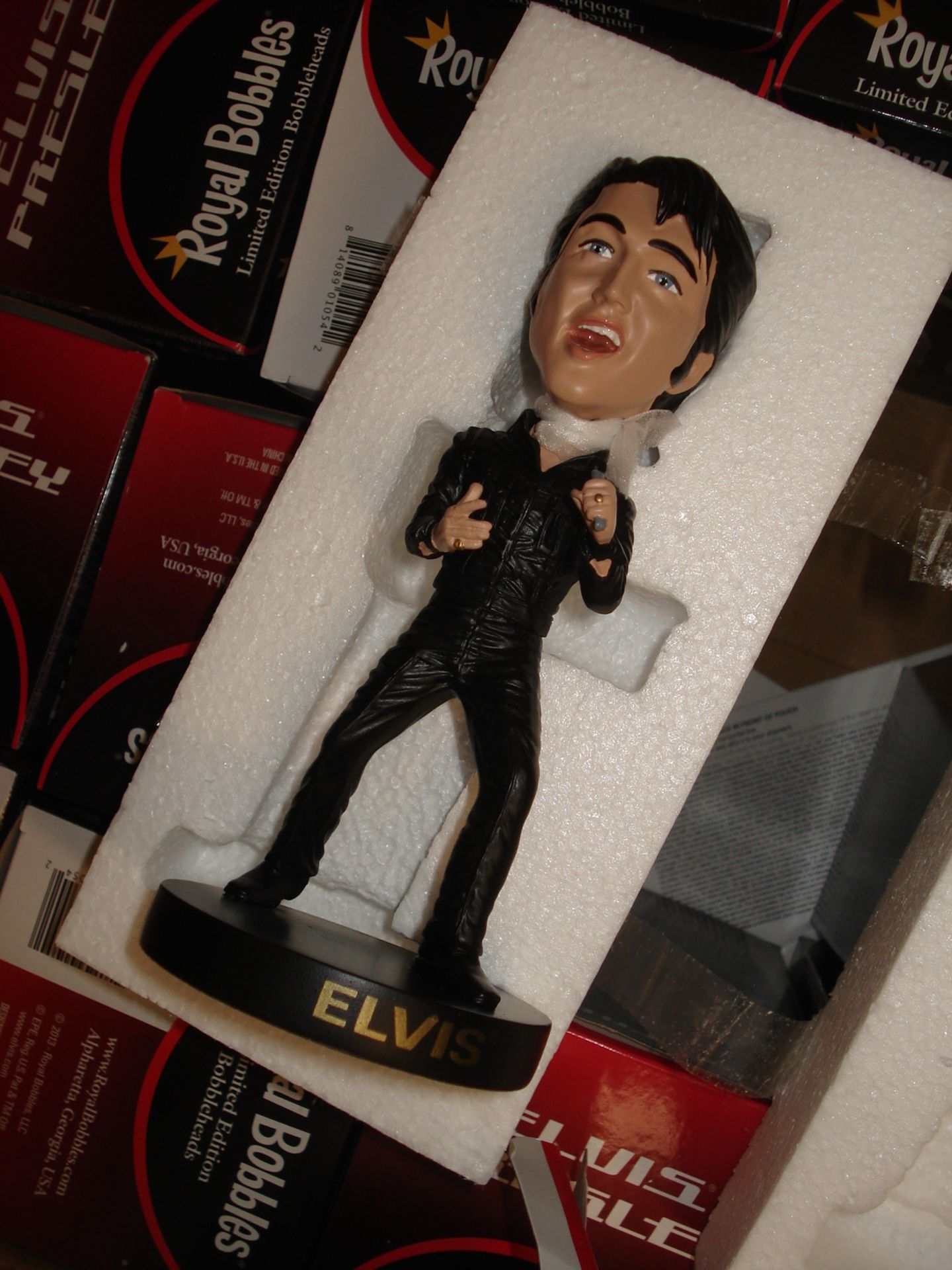 Die Cast Metal Elvis Bobblehead - Limited Edition - Qty 14 - Image 4 of 4