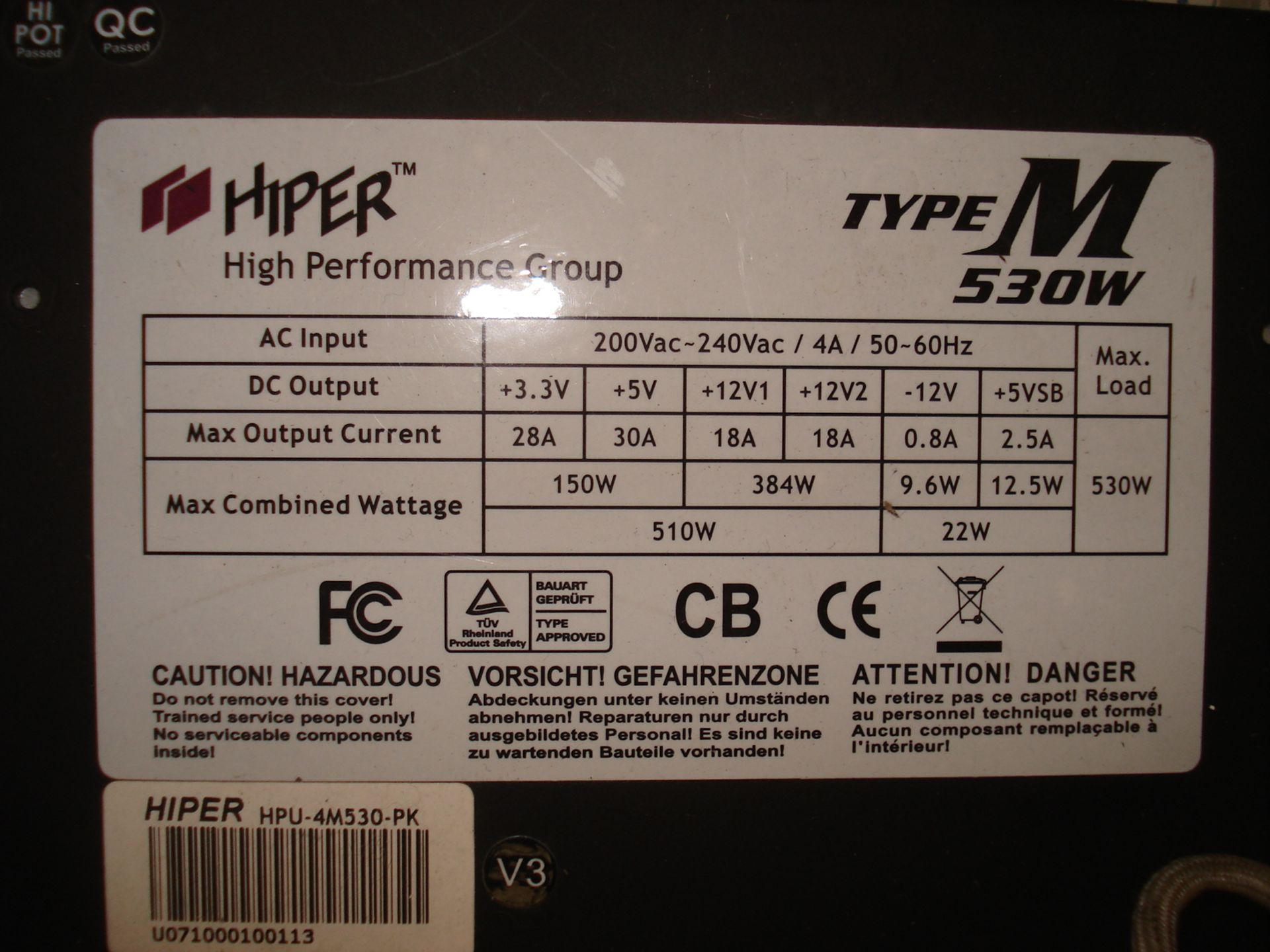 Mixed Power Supplies - Hipper, FSP, HP - Image 7 of 11