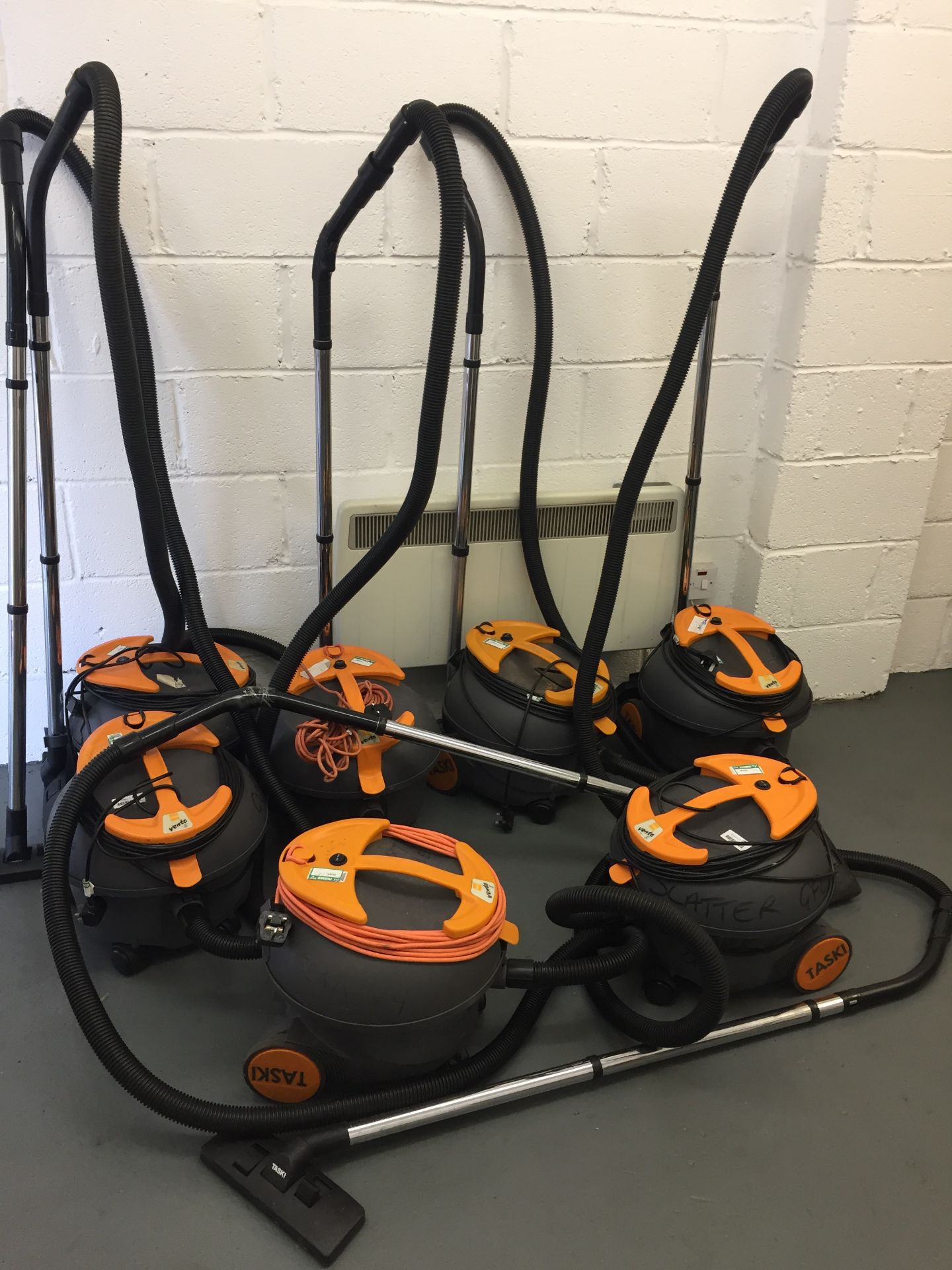 Taski Commercial Vacuum Cleaners x 7