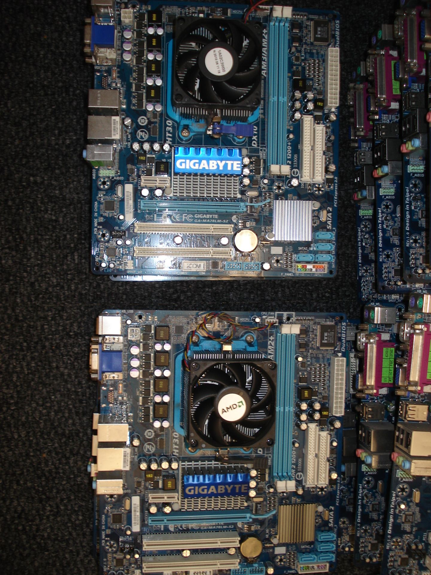 ASUS Boards - M4N68T-M LE V2 - QTY 2, M4N68T-M V2 - QTY 1, M5A7BL-M LE QTY 2, AM3 + CPU SUPPORT - - Image 4 of 12