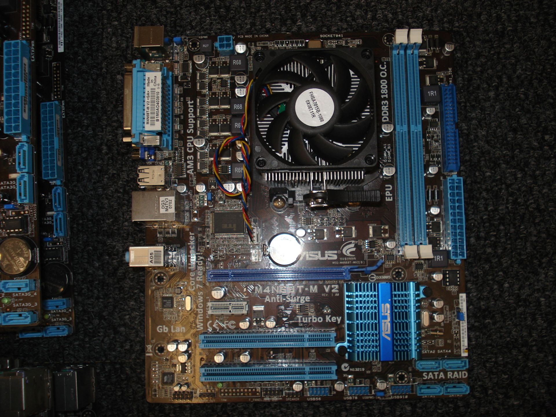 ASUS Boards - M4N68T-M LE V2 - QTY 2, M4N68T-M V2 - QTY 1, M5A7BL-M LE QTY 2, AM3 + CPU SUPPORT - - Image 11 of 12