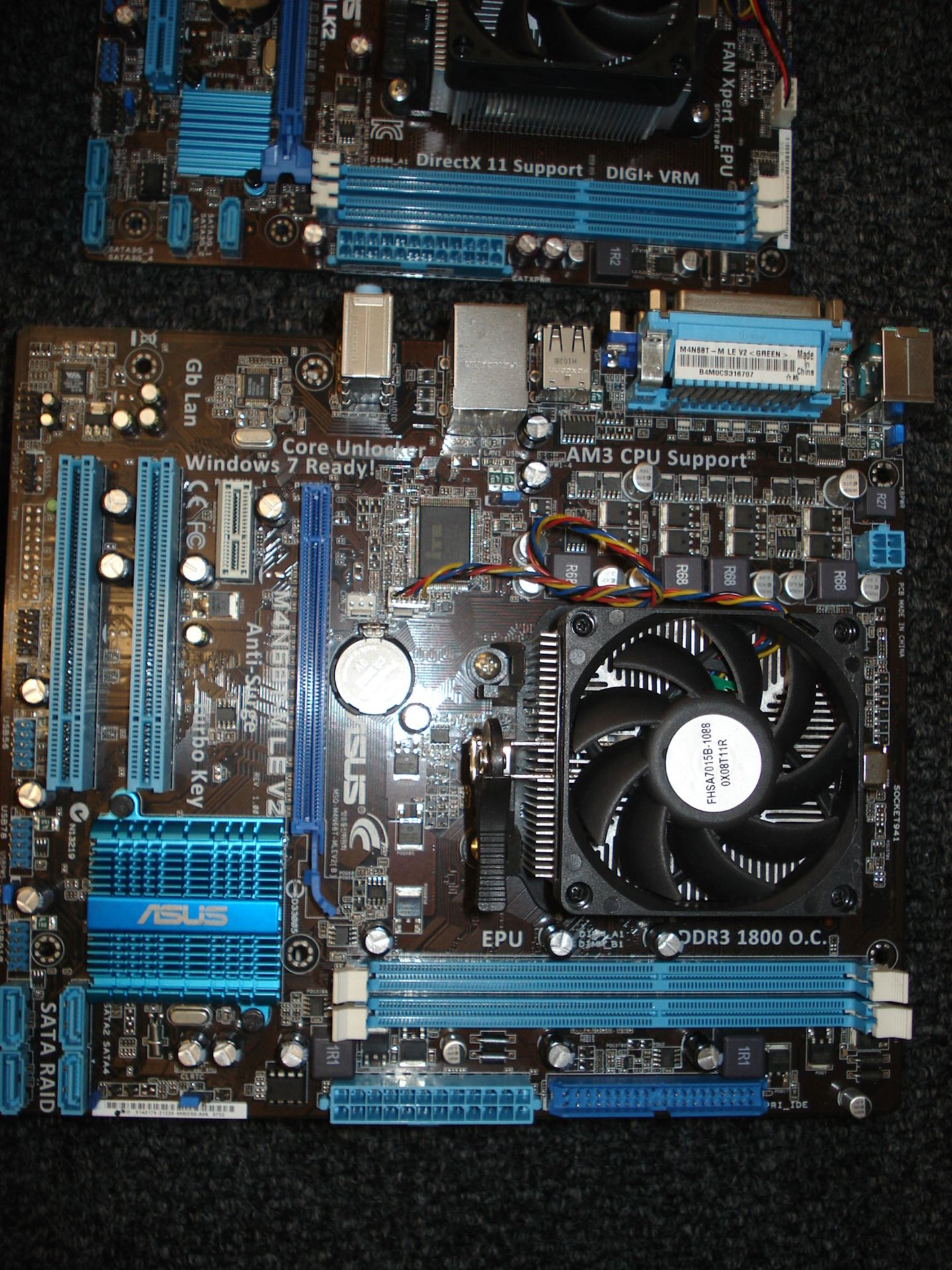ASUS Boards - M4N68T-M LE V2 - QTY 2, M4N68T-M V2 - QTY 1, M5A7BL-M LE QTY 2, AM3 + CPU SUPPORT - - Image 8 of 12