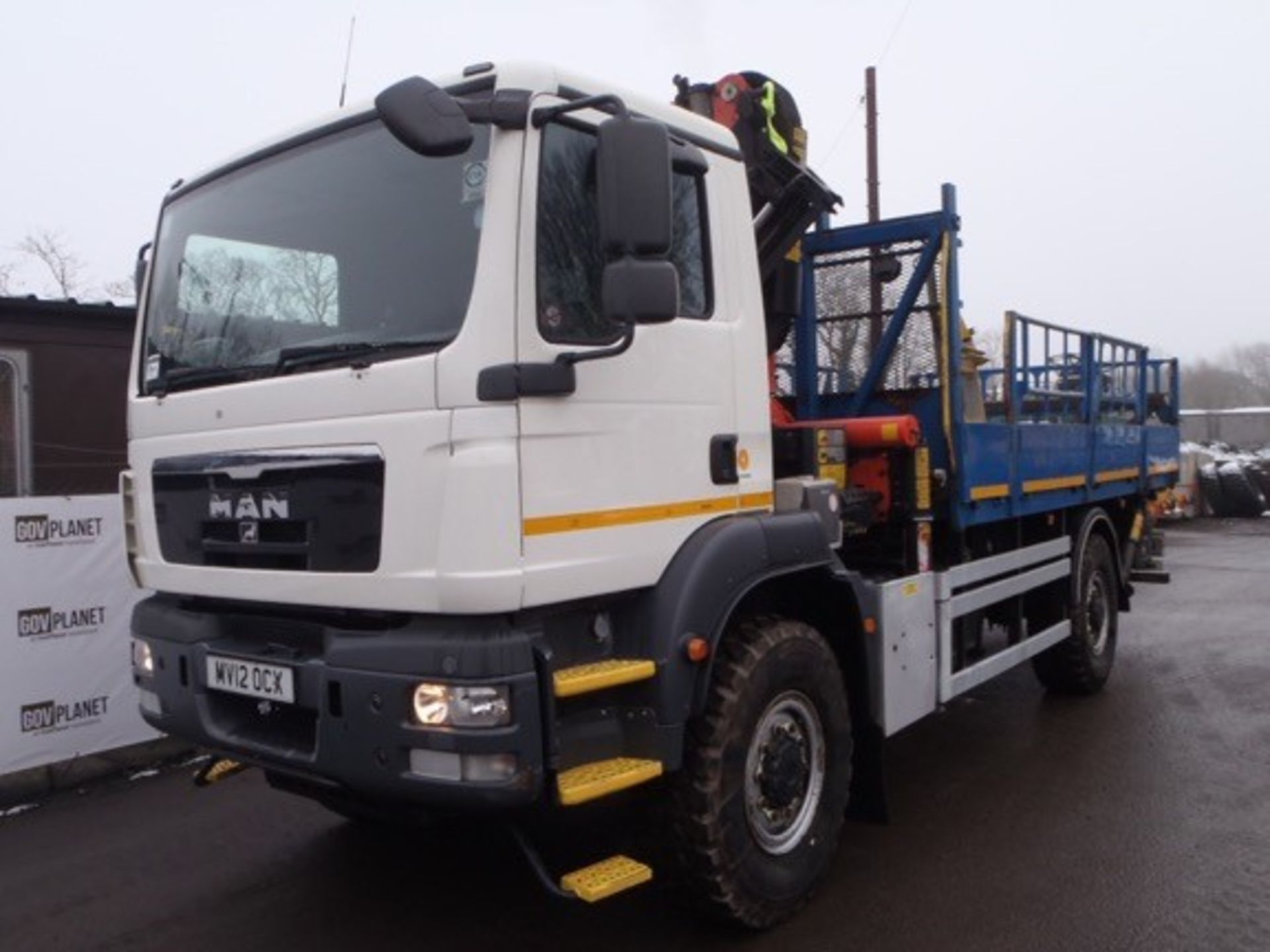 2012 MAN TGM 18.250 4x4 18 Ton Drop SIde - Image 9 of 16