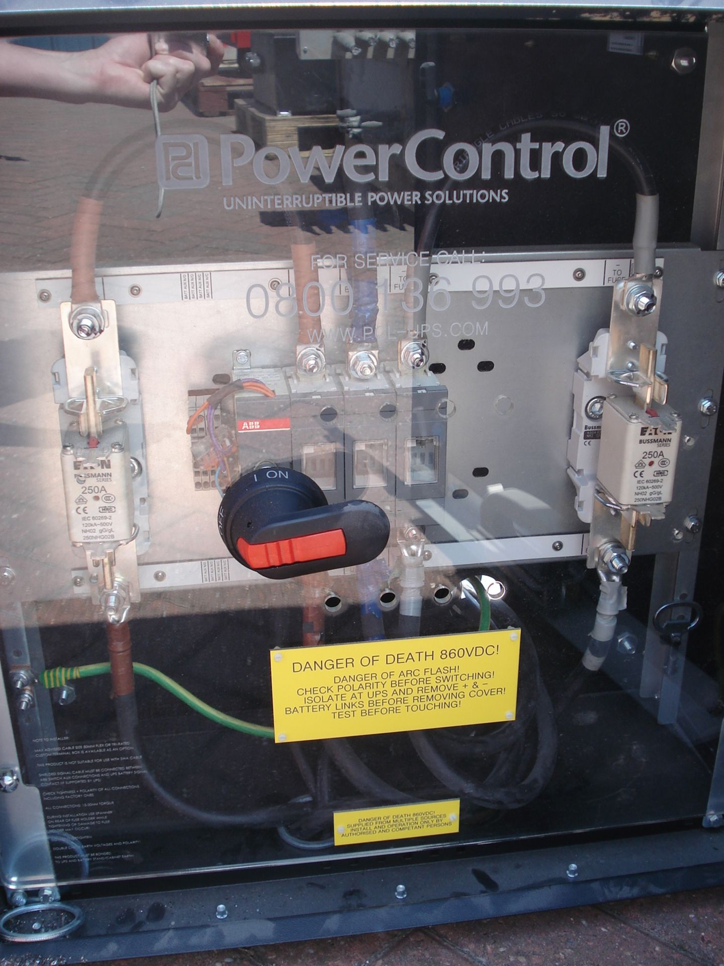 Borri Ingenio Plus Power Control UPS with Battery Cabinet + Batteries + Bypass Panel + Isolation - Image 20 of 24