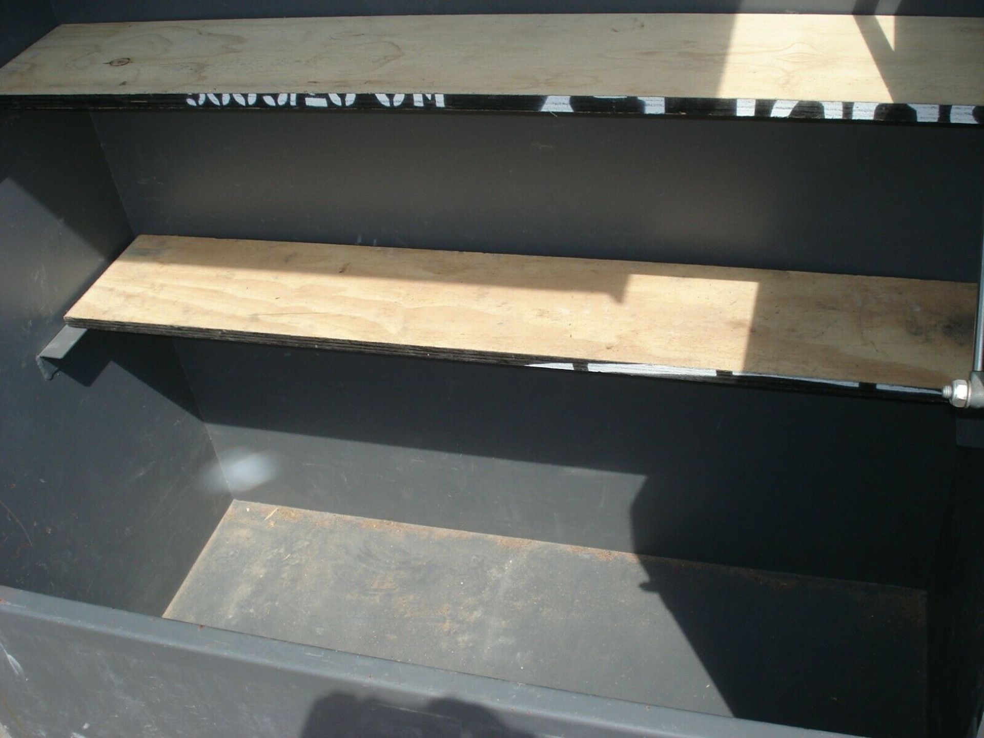 Armorgard Tuff Storage Box with Key - 47" Wide x 24" Deep x 50" Tall - 2 Shelfs - Image 6 of 6