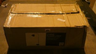 Boxed Home Collection Curved Floor Lamp RRP £100 (Customer Return)