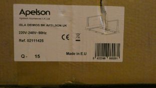 Boxed Apelson ISLA DEIMASBK Cooker Hood RRP £60 (Customer Return)