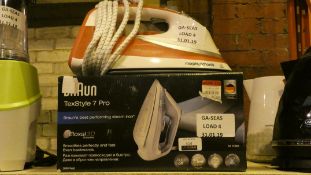 Lot to Contain 2 Assorted Boxed and Unboxed Steam Irons To Include Morphy Richards Turbo Steam Pro