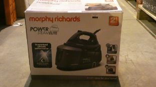 Boxed Morphy Richards Power Steam Elite Steam Generating Iron RRP £40 (Customer Return)