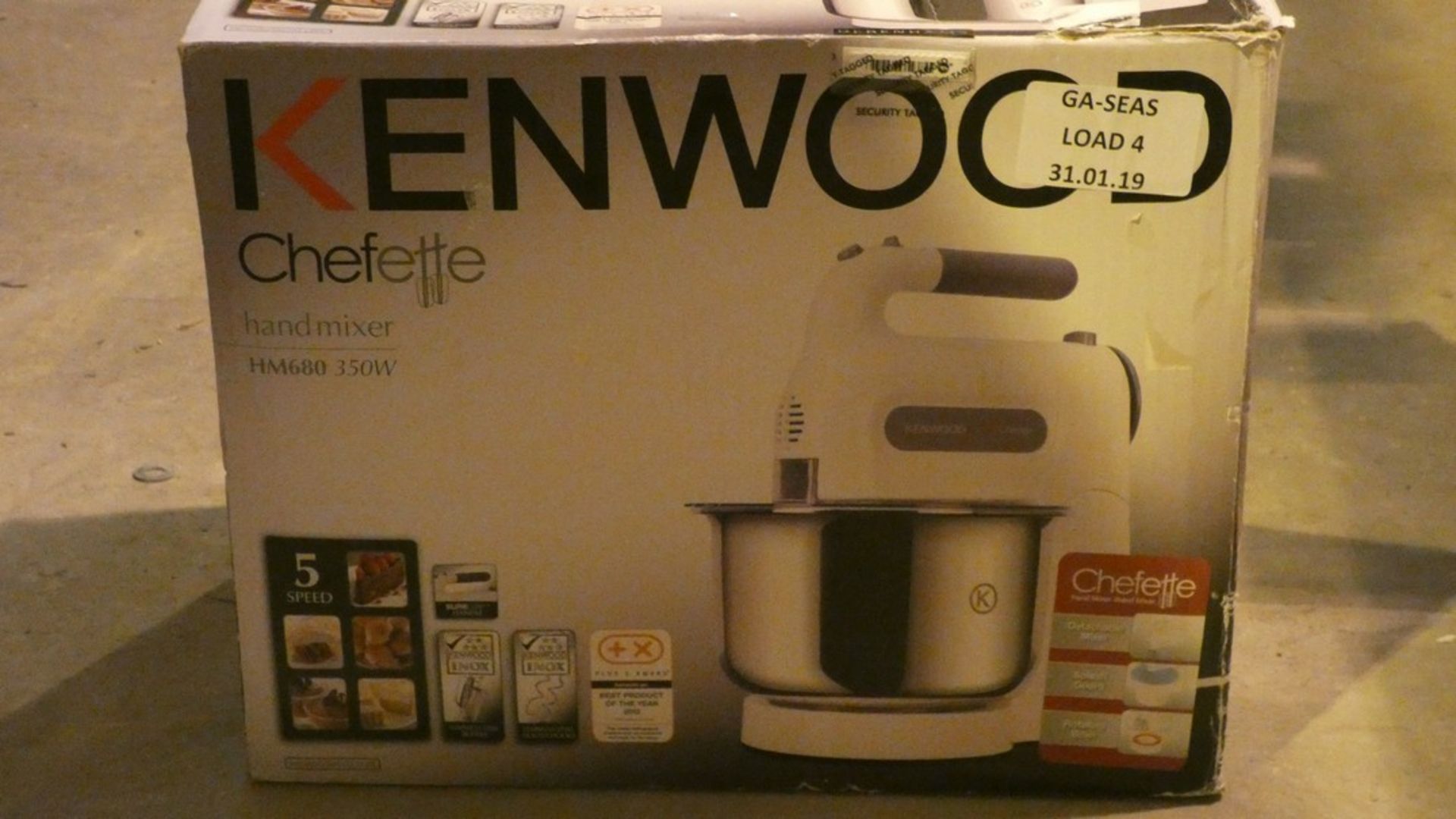 Boxed Kenwood HM680 Hand Mixer RRP £50 (Customer Return)