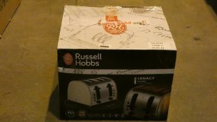 Boxed Russell Hobbs Legacy Cream 4 Slice Toaster RRP £50 (Customer Return)