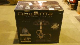 Boxed Rowenta Compact Valet Garment Steamer RRP £100 (Customer Return)