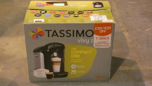 Boxed Bosch Tassimo Vivy 2 Cappuccino Coffee Maker RRP £100 (Customer Return)